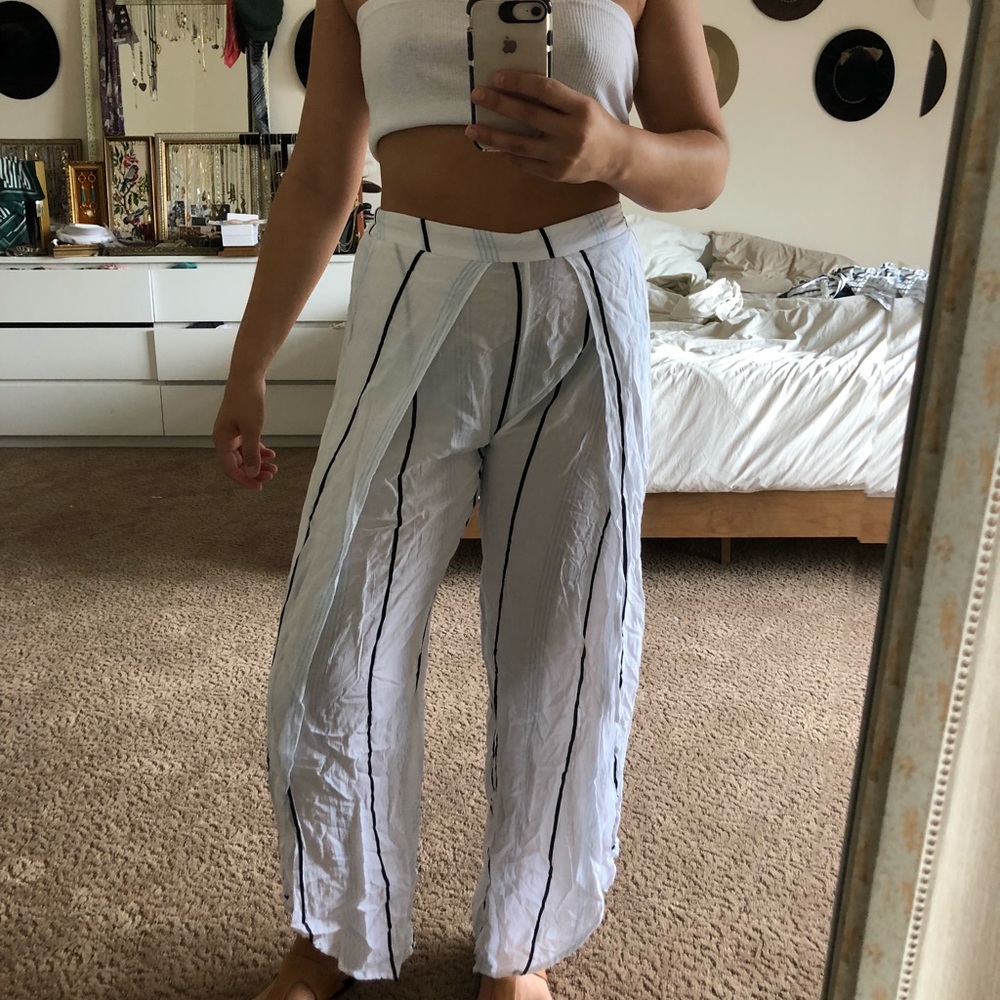 Faithfull the Brand Striped Soft Pants